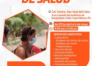 ESTARÁN BRIGADAS MÉDICAS DE SALUD EN EL CENTRO DE SJC LA PRÓXIMA SEMANA