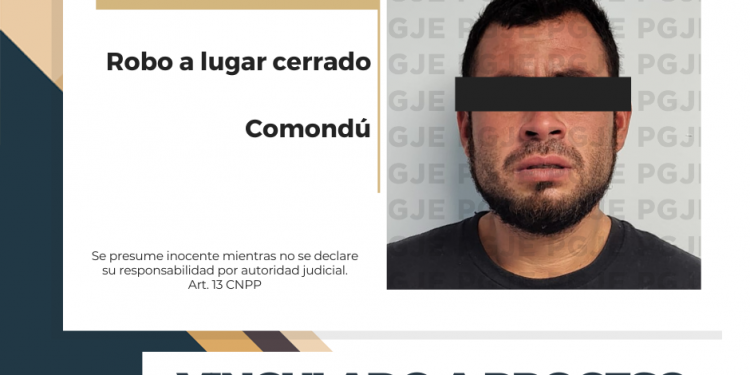 POR ROBO QUEDA EN PRISIÓN PREVENTIVA