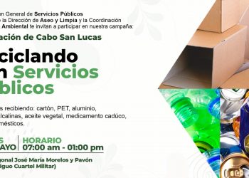 CONTINÚA CULTURA AMBIENTAL CON EL PROGRAMA RECICLANDO CON SERVICIOS PÚBLICOS EN LA DELEGACIÓN DE CSL