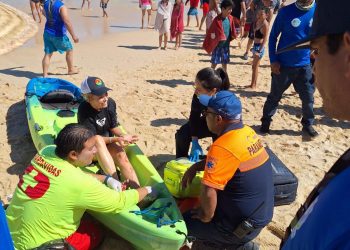 BRINDO ZOFEMAT ATENCIÓN EN DIVERSAS SITUACIONES DE EMERGENCIAS EN PLAYAS DE LOS CABOS EN SEMANA SANTA
