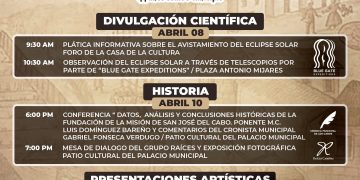 INVITAN A LA SEMANA DE CELEBRACIÓN DEL 294° ANIVERSARIO DE LA FUNDACIÓN DE SAN JOSÉ DEL CABO