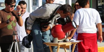 PRESENCIA EL ESPECTACULAR ECLIPSE DE SOL EN LA UABCS
