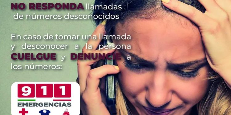 SEGURIDAD PÚBLICA EMITE LAS SIGUIENTES RECOMENDACIONES PARA PREVENIR EL DELITO DE EXTORSIÓN A LA CIUDADANÍA CABEÑA