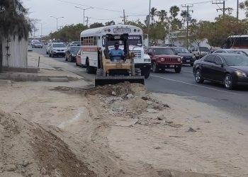 EN LOS CABOS AVANZAN LOS TRABAJOS DE LIMPIEZA EN CALLES Y ESPACIOS PÚBLICOS POR PERSONAL DE SERVICIOS PUBLICOS