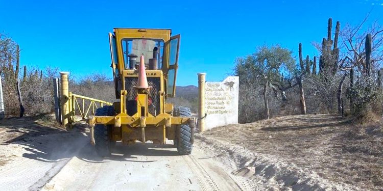 SE ENCUENTRAN EN BUENAS CONDICIONES LOS ACCESOS Y CAMINOS DE TERRACERÍA EN LA ZONA RURAL DE CSL.