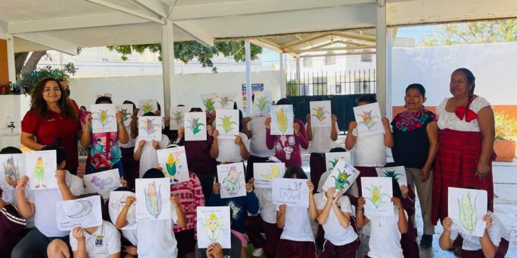 330 NIÑAS Y NIÑOS DE LA PRIMARIA ROSARIO MORALES AVILÉS PARTICIPARON EN LA PROMOCIÓN DE LA CULTURA INDÍGENA Y AFROMEXICANA.