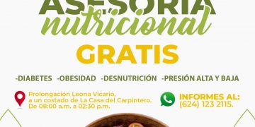 BRINDAN ASESORÍAS NUTRICIONALES EN LA COORDINACIÓN DELEGACIONAL DE SALUD EN CSL.
