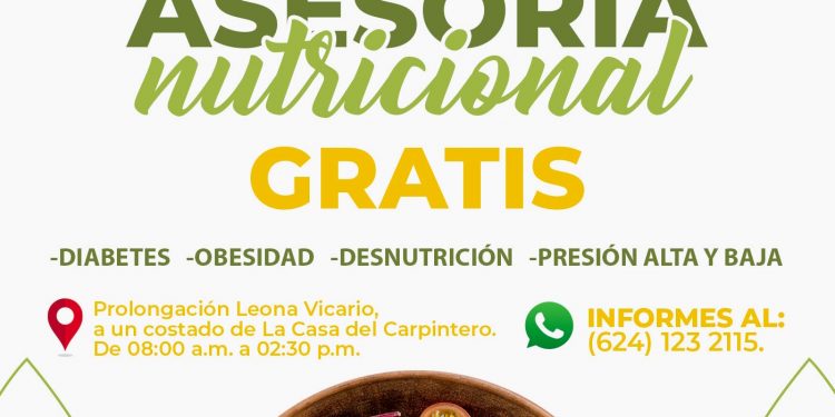 BRINDAN ASESORÍAS NUTRICIONALES EN LA COORDINACIÓN DELEGACIONAL DE SALUD EN CSL.