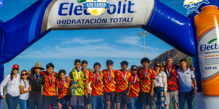 SE LLEVÓ A CABO LA QUINTA EDICIÓN DEL TORNEO DE FÚTBOL “LOS CABOS SOCCER TOURNAMENT” QUE TUVO LUGAR EN LA DELEGACIÓN DE CABO SAN LUCAS.