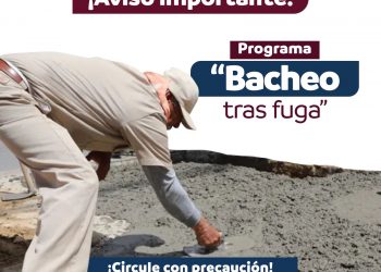 EL EQUIPO DE AGUA POTABLE DE LOS CABOS HA REHABILITADO 1 MIL 350 BACHES