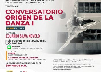 EL INSTITUTO DE CULTURA Y LAS ARTES DE LOS CABOS INVITA A LA COMUNIDAD DANCÍSTICA A PARTICIPAR EN EL CONVERSATORIO EN LÍNEA ¨ORIGEN DE LA DANZA ¨
