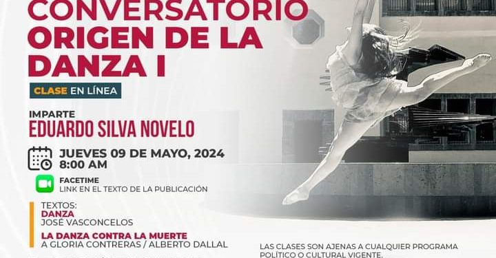 EL INSTITUTO DE CULTURA Y LAS ARTES DE LOS CABOS INVITA A LA COMUNIDAD DANCÍSTICA A PARTICIPAR EN EL CONVERSATORIO EN LÍNEA ¨ORIGEN DE LA DANZA ¨