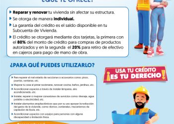 INFONAVIT TE PRESTA HASTA 156 MIL PESOS PARA IMPERMEABILIZAR TU CASA