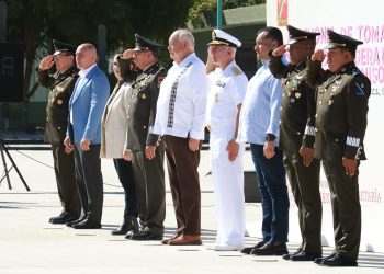 ENCABEZAN GOBIERNO DE BCS Y SEDENA, CONMEMORACIÓN DEL 162 ANIVERSARIO DE LA BATALLA DE PUEBLA