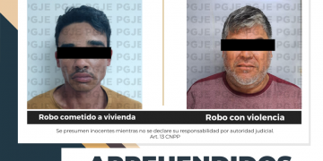 APREHENDE PGJE A DOS PERSONAS BCS   