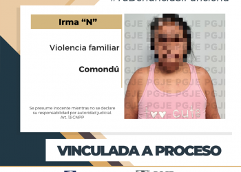 POR VIOLENCIA FAMILIAR QUEDA EN PRISIÓN PREVENTIVA