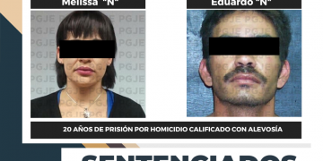 OBTIENE PGJE DOS SENTENCIAS DE 20 AÑOS DE PRISIÓN PARA CULPABLES DE HOMICIDIO CALIFICADO CON ALEVOSÍA