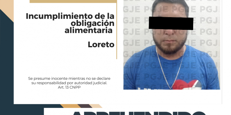 AGENTES DE INVESTIGACIÓN DETIENEN A HOMBRE POR INCUMPLIMIENTO DE LA OBLIGACIÓN ALIMENTARIA