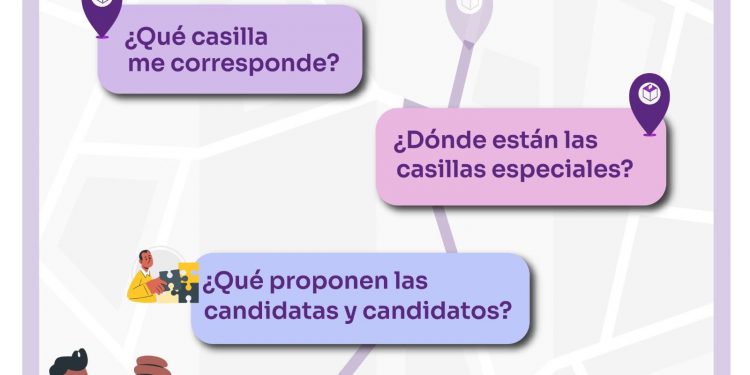 EL INE PONE A DISPOSICIÓN DE LA CIUDADANÍA LA PLATAFORMA “UBICA TU CASILLA 2024”