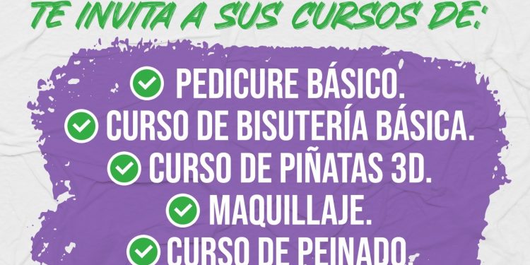 INVITA EL CENTRO DE DESARROLLO COMUNITARIO DE LA COLONIA MESA COLORADA EN CSL A CURSOS Y TALLERES