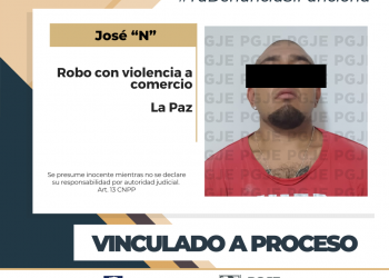 QUEDA JOSÉ “N” EN PRISIÓN PREVENTIVA POR ROBO CON VIOLENCIA EN TECATE SIX