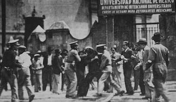 NOVENTA Y CINCO AÑOS SE CUMPLEN HOY DE LA REPRESION A A JOVENES QUE DEMANDABAN LA AUTONOMIA UNIVERSARIO POR LO QUE SE INSTITUYÓ EL DIA DEL ESTUDIANTE