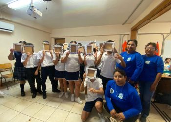 PARTICIPARON 85 ESTUDIANTES EN EL TALLER “RECICLÓ-ARTE” QUE IMPARTIÓ ZOFEMAT EN CSL