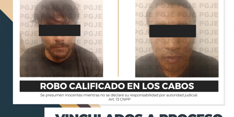 VINCULADOS A PROCESO 2 IMPUTADOS POR ROBO EN SAN JOSÉ DEL CABO
