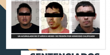 AHORA POR HOMICIDIO CALIFICADO ENFRENTARÁN SENTENCIA DE MÁS DE 37 AÑOS “EL CHUKY” “EL LUISITO” Y “EL KEVIN”