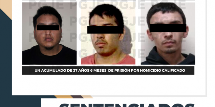 AHORA POR HOMICIDIO CALIFICADO ENFRENTARÁN SENTENCIA DE MÁS DE 37 AÑOS “EL CHUKY” “EL LUISITO” Y “EL KEVIN”