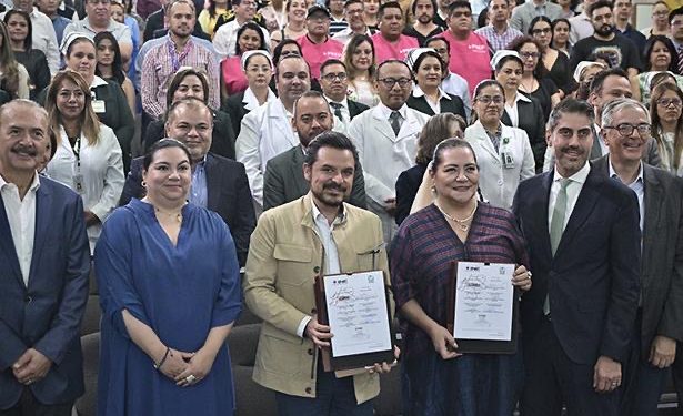 FIRMAN INE E IMSS CONVENIO PARA GARANTIZAR PRIMEROS AUXILIOS A PERSONAL ELECTORAL EL 2 Y 3 DE JUNIO