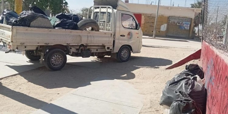 SERVICIOS PÚBLICOS REALIZA LABORES DE MANTENIMIENTO Y LIMPIEZA EN PARQUES EN CSL