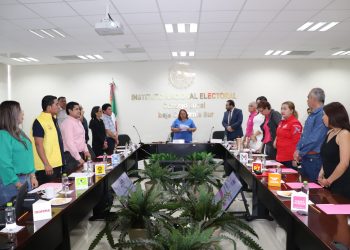 INE BCS RESUELVE COMO IMPROCEDENTES  MEDIDA CAUTELARES INTERPUESTA POR EL PARTIDO ACCIÓN NACIONAL A MORENA.   