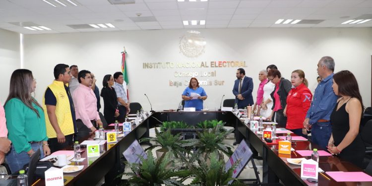 INE BCS RESUELVE COMO IMPROCEDENTES MEDIDA CAUTELARES INTERPUESTA POR EL PARTIDO ACCIÓN NACIONAL A MORENA.