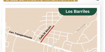 AVISO VIAL  CALLE EL ANCÓN