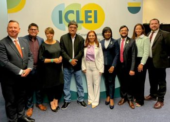 EL PRESIDENTE MUNICIPAL DE LOS CABOS  OSCAR LEGGS CASTRO Y LA II REGIDORA IRENE GALINDO ROMÁN PARTICIPAN  EN EL CONGRESO MUNDIAL  DEL ICLEI EN BRASIL