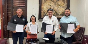 RECIBE ALCALDE OSCAR LEGGS CASTRO LA OBRA DE RENOVACIÓN DEL CENTRO DEPORTIVO “LA CHATARRERA” POR PARTE DE LA SEDATU