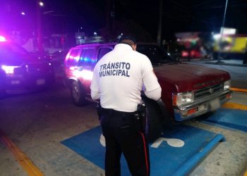 SEGURIDAD PÚBLICA DE LOS CABOS HACE UN LLAMADO A  RESPETAR LOS ESPACIOS PARA PERSONAS CON DISCAPACIDAD