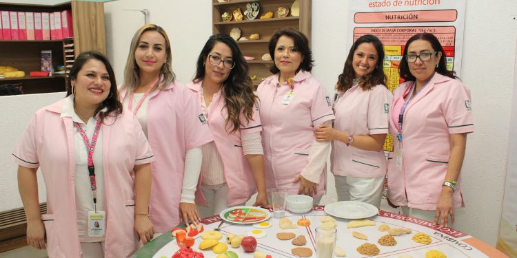 PROFESIONALES DE LA NUTRICIÓN DEL IMSS BRINDAN PLANES DE ALIMENTACIÓN Y EDUCACIÓN NUTRICIONAL A DERECHOHABIENTES