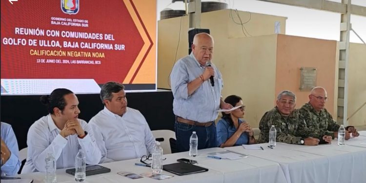 SE REÚNE GOBERNADOR VMCC CON COMUNIDADES DEL GOLFO DE ULLOA; CREAN FRENTE COMÚN EN CUIDADO DE ESPECIES MARINAS