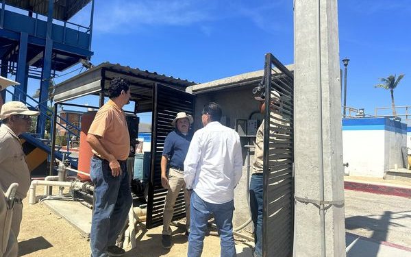 COMIENZA OOMSAPAS LOS CABOS LA REVISIÓN DE LA INFRAESTRUCTURA ELECTROMECÁNICA DE LA PLANTA DE TRATAMIENTO RAIN.
