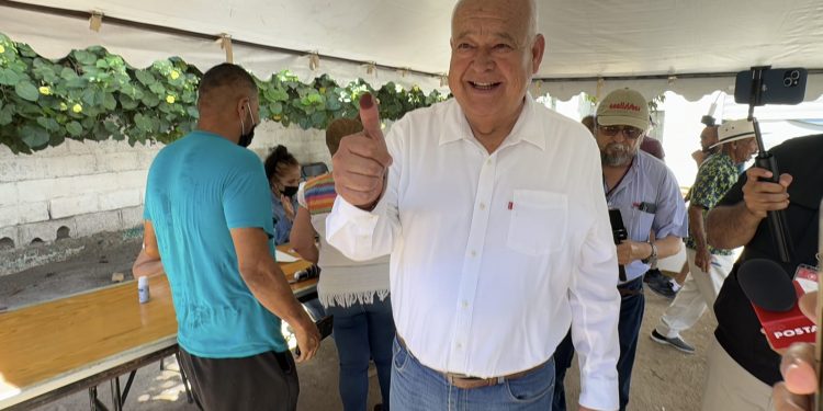 CONVOCA GOBERNADOR DE BCS A CIUDADANOS, A EMITIR SU VOTO CON CIVILIDAD Y TRANQUILIDAD