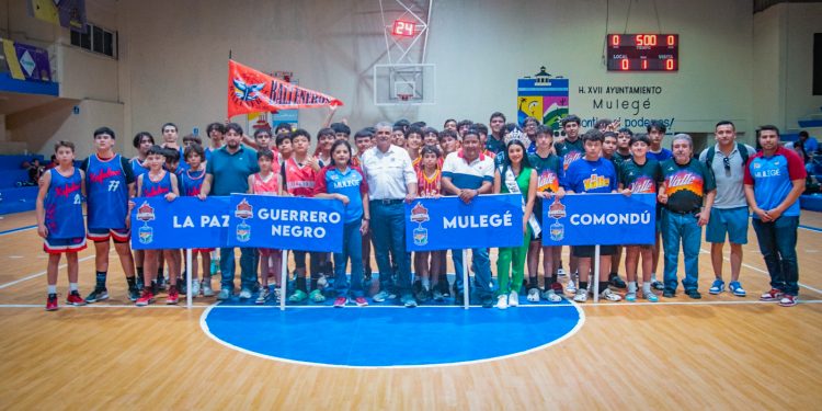 INAUGURAN EL CAMPEONATO ESTATAL DE BÁSQUETBOL U14