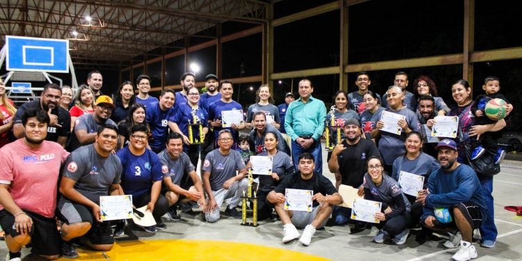 FOMENTA PGJE CONVIVENCIA Y TRABAJO EN EQUIPO CON TORNEO INTERNO DE VOLEIBOL MIXTO