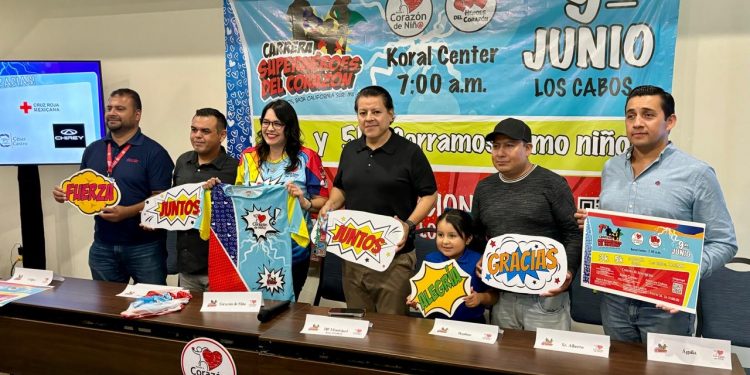 GOBIERNO DE LOS CABOS Y FUNDACIÓN CORAZÓN  DE NIÑO INVITAN A PARTICIPAR EN LA “1RA CARRERA SUPERHÉROES DEL CORAZÓN “