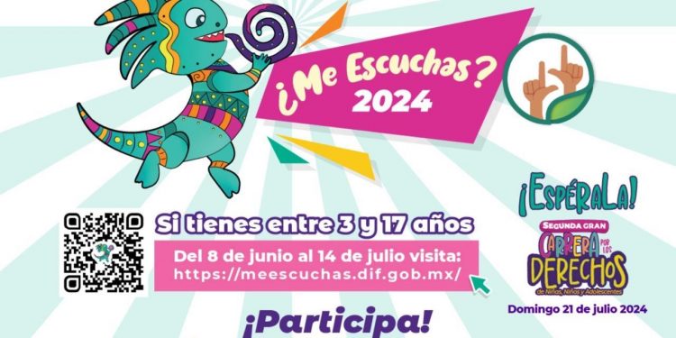 CONVOCA SMDIF LOS CABOS A NIÑAS,NIÑOS Y ADOLESCENTES A PARTICIPAR EN LA CONSULTA NACIONAL ¿ME ESCUCHAS? 2024