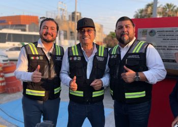 INAUGURA ALCALDE OSCAR LEGGS CASTRO LA PAVIMENTACIÓN INTEGRAL DE LA CALLE MISIÓN DOLORES EN CSL