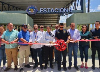INAGURAN 4TA. ESTACIÓN DEL CUERPO DE BOMBEROS EN LA DELEGACIÓN DE SANTIAGO