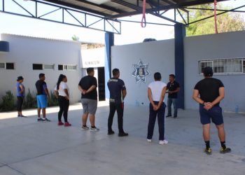 REALIZAN PRUEBAS A NUEVOS ASPIRANTES PARA EL PUESTO DE POLICÍA PREVENTIVO EN LOS CABOS