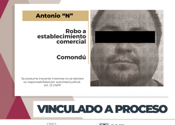 QUEDA EN PRISIÓN PREVENTIVA POR ROBO A COMERCIO ABIERTO AL PÚBLICO CD. CONSTITUCIÓN